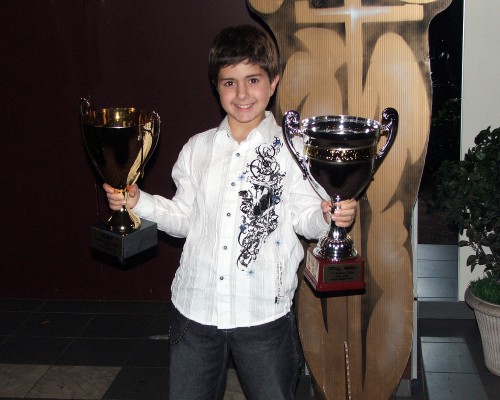 Jakob S�vigny : Champion Coupe V�ga et Qu�bec Micro-Max source: Photo N. Par�